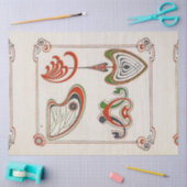 Papier Mousseline Page Combinaisons Ornementales par Mucha (Artisanat)