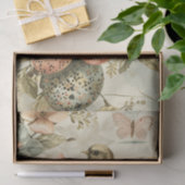 Papier Mousseline Page de découpage d'oeufs de Pâques fleuris d'oise (Cadeau)