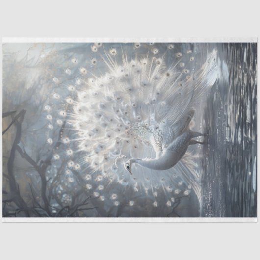 Papier Mousseline Page de découpage du ventilateur blanc (Recto)