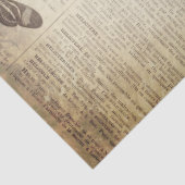 Papier Mousseline Page française grunge de dictionnaire (Détail)