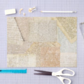 Papier Mousseline Page Livre vintage (Artisanat)