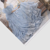 Papier Mousseline Page Régence - Tissu (Détail)