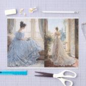 Papier Mousseline Page Régence - Tissu (Artisanat)