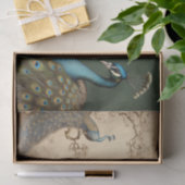 Papier Mousseline Page Tissue de paock (Cadeau)