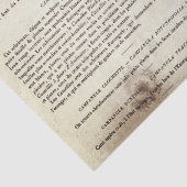 Papier Mousseline Pages de livres botaniques Vintages (Détail)