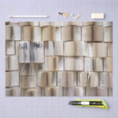 Papier Mousseline Pages de livres vintages ouverts (Artisanat)