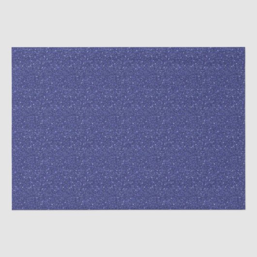 Papier Mousseline Paillettes Bleu Marine (Recto)