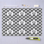 Papier Mousseline Paillettes de texte personnalisables (Artisanat)