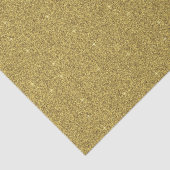 Papier Mousseline Paillettes dorées (Détail)