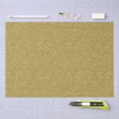 Papier Mousseline Paillettes dorées (Artisanat)