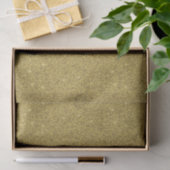 Papier Mousseline Paillettes dorées (Cadeau)