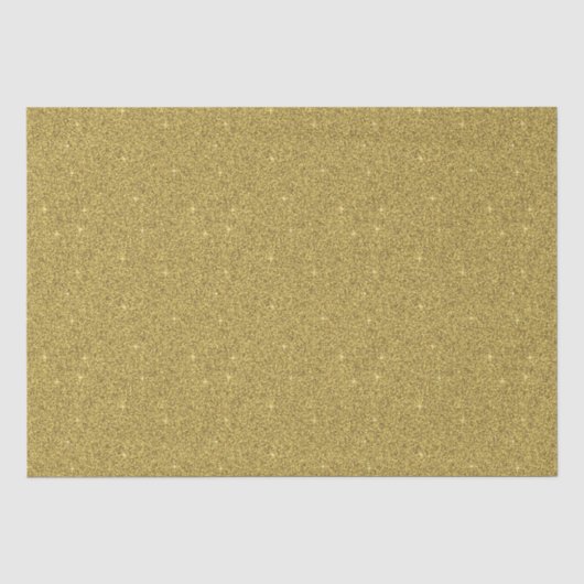 Papier Mousseline Paillettes dorées (Recto)