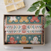 Papier Mousseline Pain d'épice enchanté Noël Cookie et arbre (Cadeau)