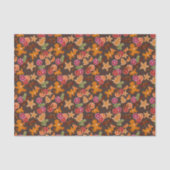 Papier Mousseline Pain d'épices Citrus épices Noël rustique (Recto)