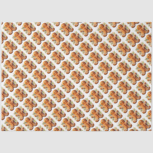 Papier Mousseline pain d'épices de Noël