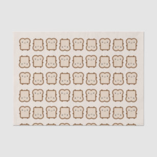 Papier Mousseline Pain Kawaii / Toast