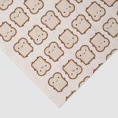 Papier Mousseline Pain Kawaii / Toast (Détail)
