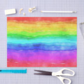 Papier Mousseline Painted Rainbow (Artisanat)