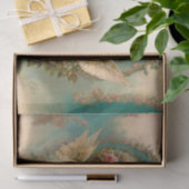 Papier Mousseline Paire de Cupidons (Cadeau)