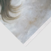 Papier Mousseline Paire d'hiver de la découpage des chevaux de cours (Détail)