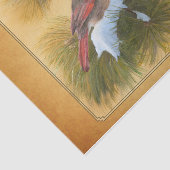 Papier Mousseline Paires de cardinaux (Détail)