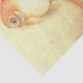 Papier Mousseline Paisible poisson rouge japonais (Détail)