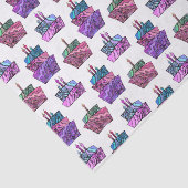 Papier Mousseline Paisley Cakes (Détail)