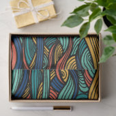 Papier Mousseline Paisley haché (Cadeau)