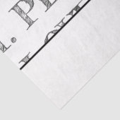 Papier Mousseline PAIX DE Vacances. AMOUR. JOIE. Noël Holly Festive (Détail)