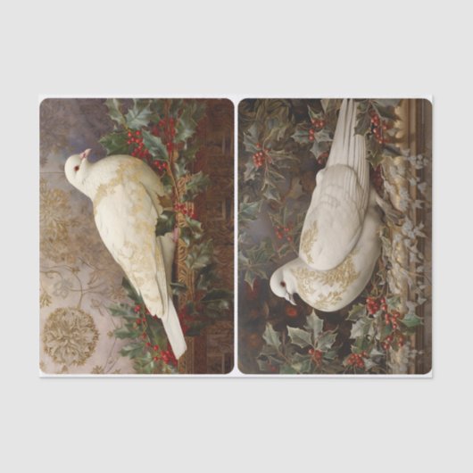 Papier Mousseline Paix sur terre (Recto)