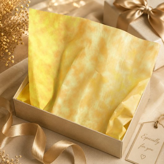 Papier Mousseline Pâle murmure de soleil