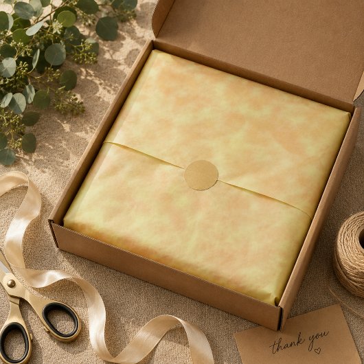 Papier Mousseline Pâle murmure de soleil