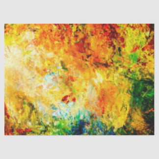 Papier Mousseline Palette Artiste Colorée