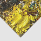 Papier Mousseline Palette de l'artiste #1 (Détail)