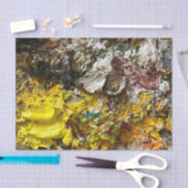 Papier Mousseline Palette de l'artiste #1 (Artisanat)