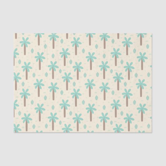 Papier Mousseline Palm Tree Grove (Recto)