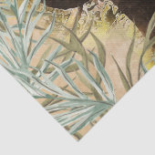 Papier Mousseline Palme tropicale éléphant (Détail)