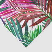 Papier Mousseline Palmes d'été de la plage tropicale (Détail)