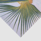 Papier Mousseline Palmier et oiseau de Joseph Stella (Détail)