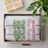 Papier Mousseline Palmier Tropical Noël Arbre de Noël (Cadeau)