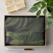 Papier Mousseline Palmiers contre la lune (Cadeau)