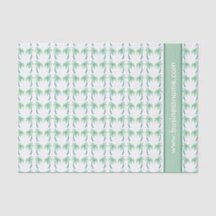 Papier Mousseline Palmiers d'aquarelle