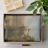 Papier Mousseline Palmiers de Tamaca par église Frederic Edwin (Cadeau)