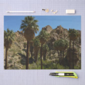 Papier Mousseline Palms perdus Oasis I au parc national de Joshua Tr (Artisanat)