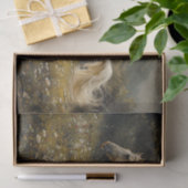 Papier Mousseline Palomino d'or Peinture Cheval Découpage (Cadeau)