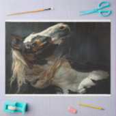 Papier Mousseline Palomino Majestueux à cheval découpage (Artisanat)