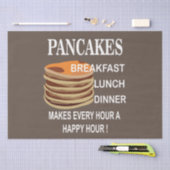 Papier Mousseline Pancakes Fait Chaque Heure Un Joyeux Pancake De L' (Artisanat)