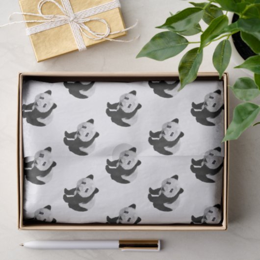 Papier Mousseline Panda Cub (Cadeau)