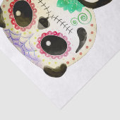Papier Mousseline Panda du jour des morts (Détail)