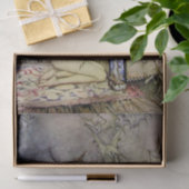 Papier Mousseline "Pandora ouvre la boîte" par Arthur Rackham (Cadeau)